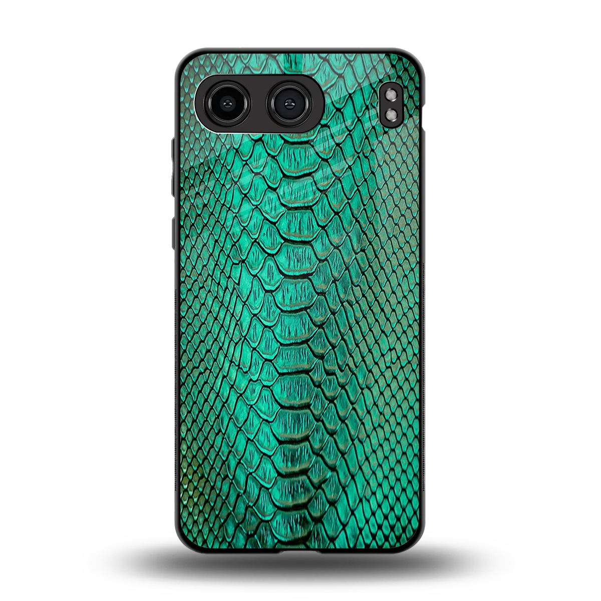 Croco Emerald back phone cover | glass case for oneplus nord 4
