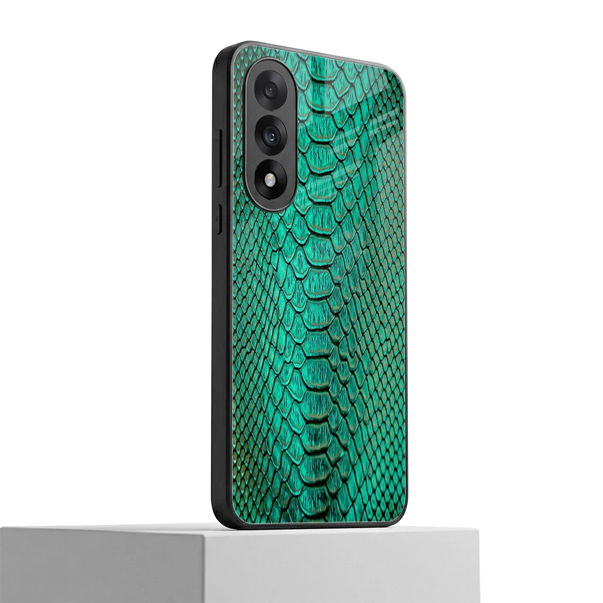 Croco Emerald oneplus nord 5 mobile cover | shockproof glass phone case