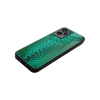 Croco Emerald stylish phone case for oneplus nord ce 2 lite | glossy glass and slim fit