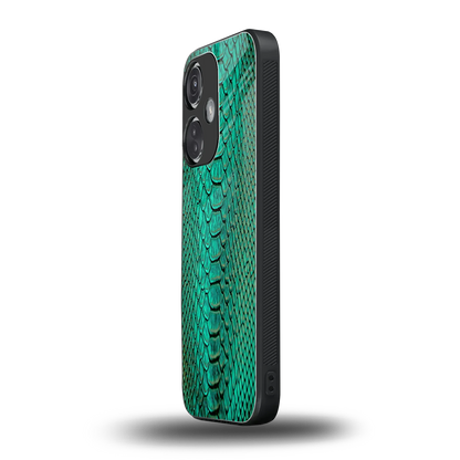 Croco Emerald oneplus nord ce 3 mobile cover | shockproof glass phone case