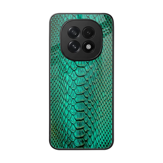 Croco Emerald back phone cover | glass case for oppo f29 5g