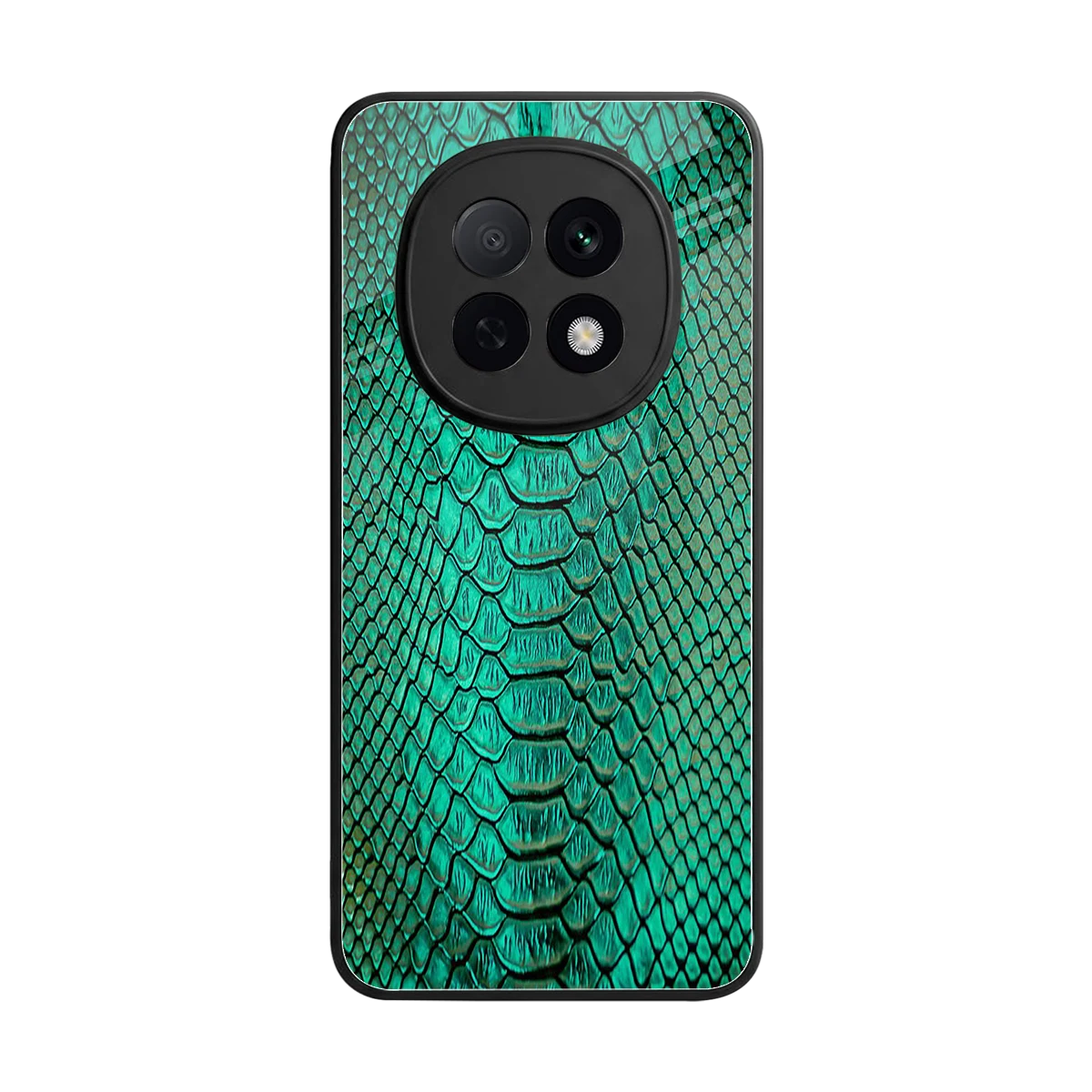 Croco Emerald back phone cover | glass case for oppo f29 pro 5g