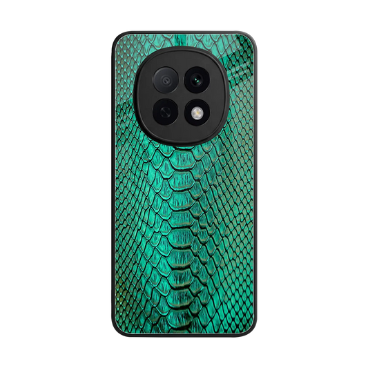 Croco Emerald back phone cover | glass case for oppo f29 pro 5g