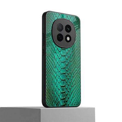 Croco Emerald oppo f29 pro 5g mobile cover | shockproof glass phone case