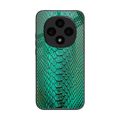 Croco Emerald back phone cover | glass case for oppo f31 pro 5g