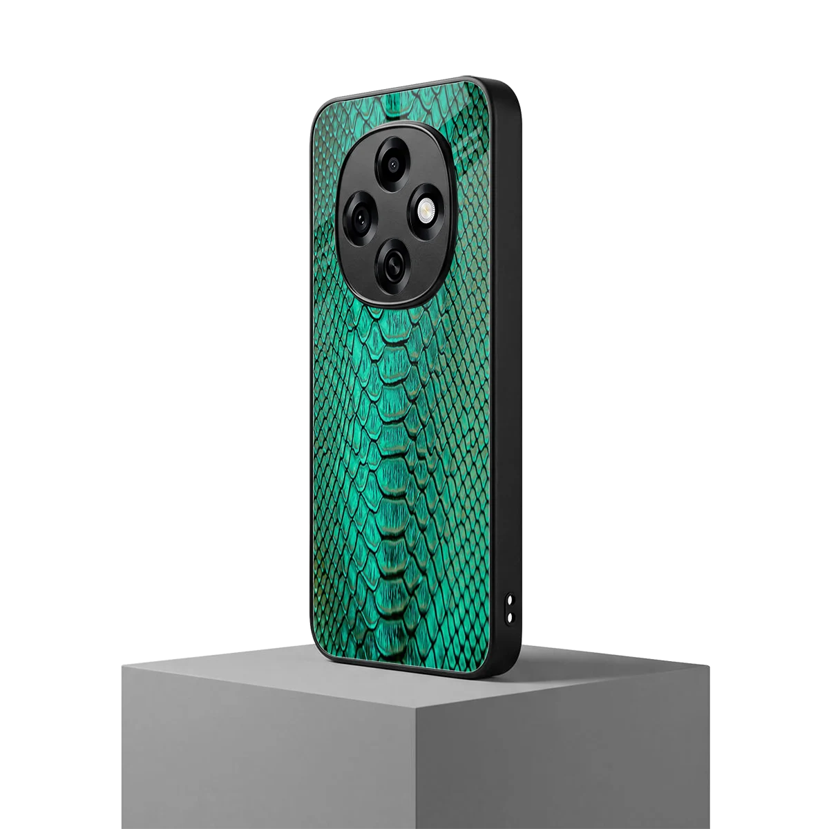 Croco Emerald oppo f31 pro 5g mobile cover | shockproof glass phone case