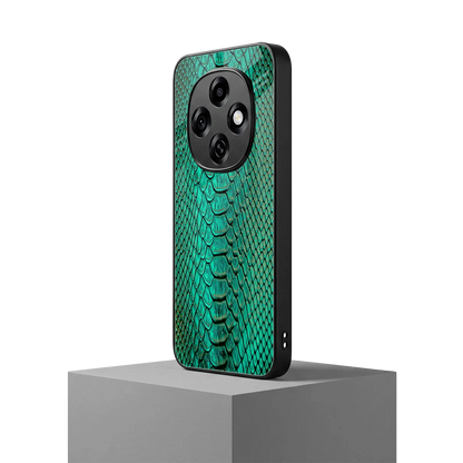 Croco Emerald oppo f31 pro 5g mobile cover | shockproof glass phone case