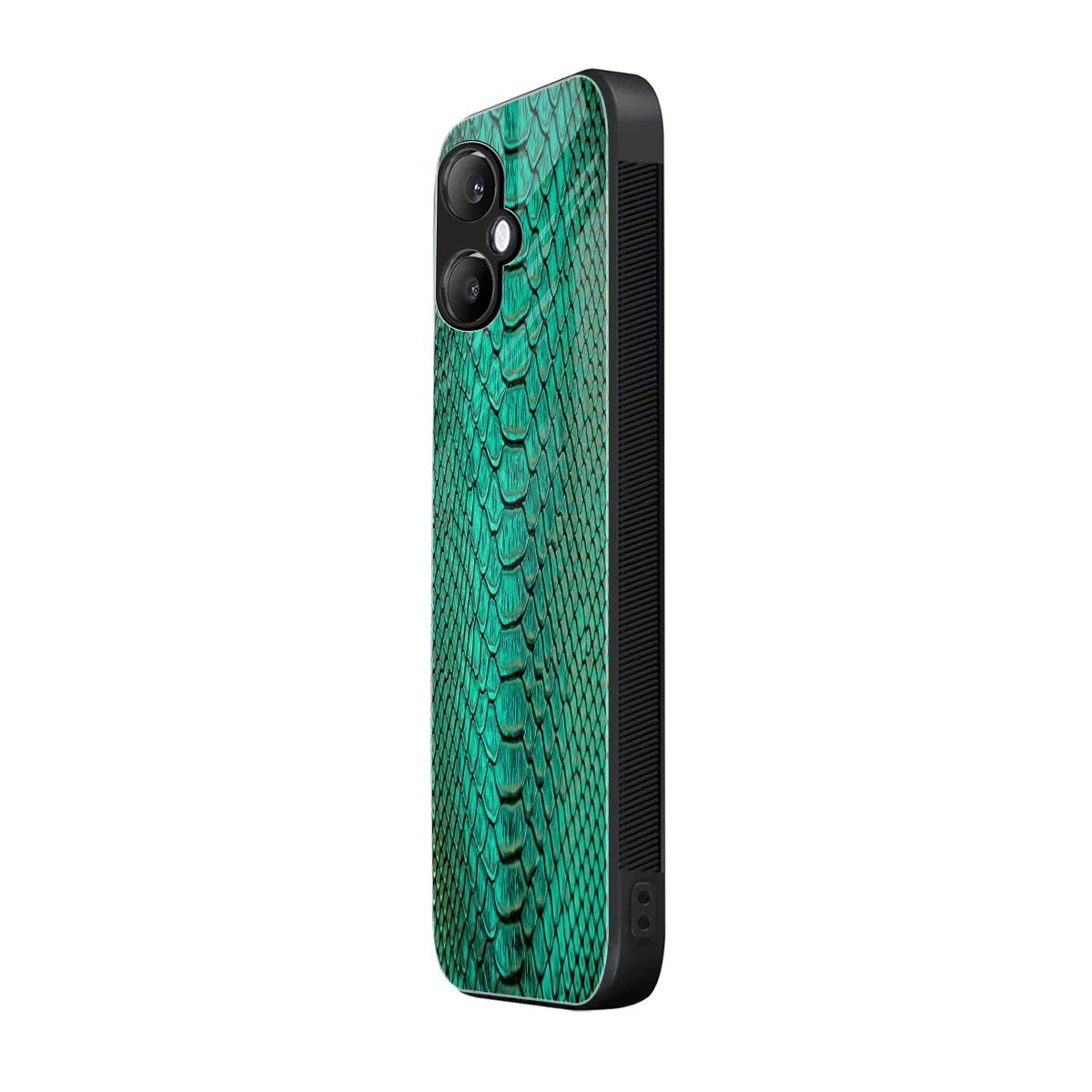 Croco Emerald samsung galaxy a06 5g mobile cover | shockproof glass phone case