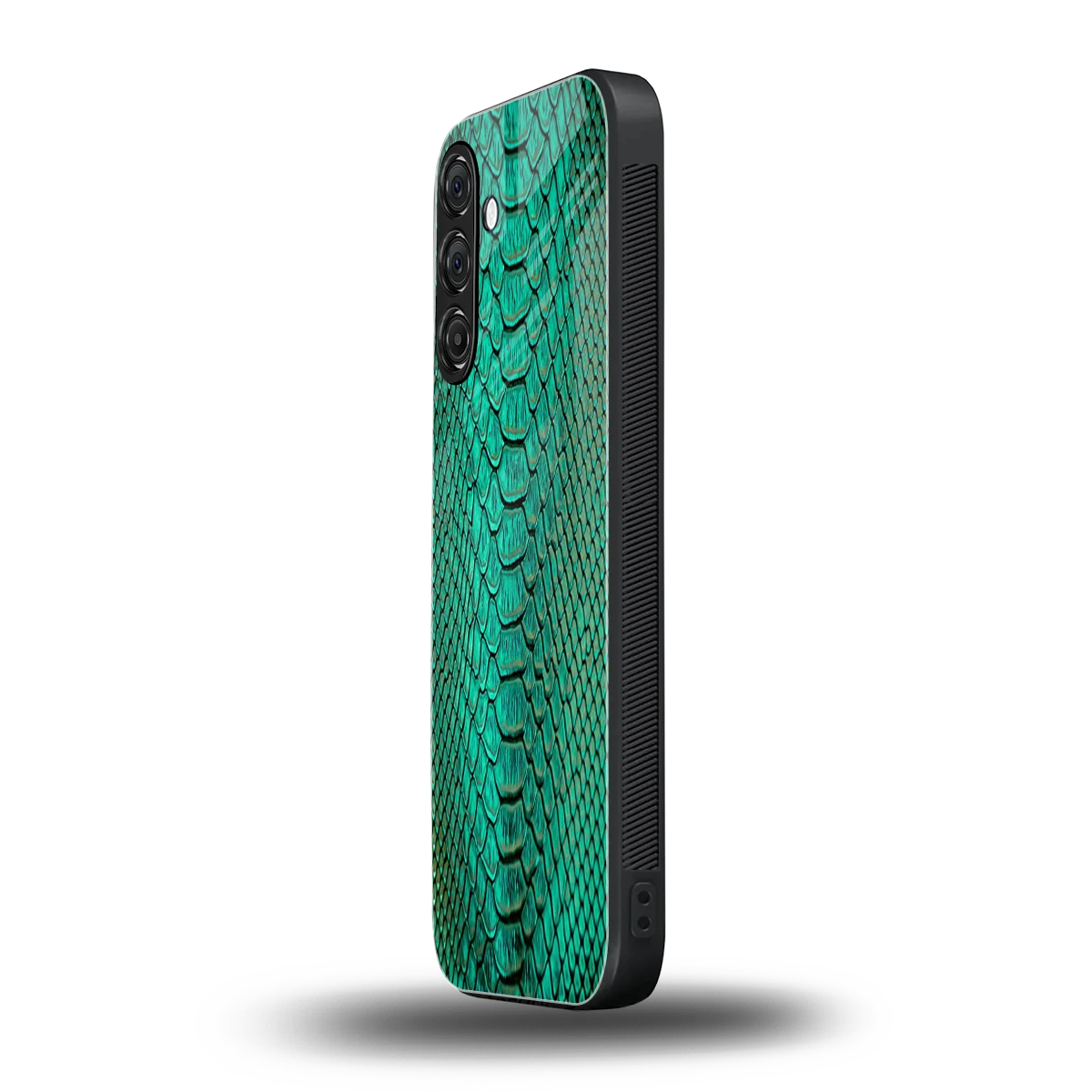 Croco Emerald samsung galaxy a36 5g mobile cover | shockproof glass phone case