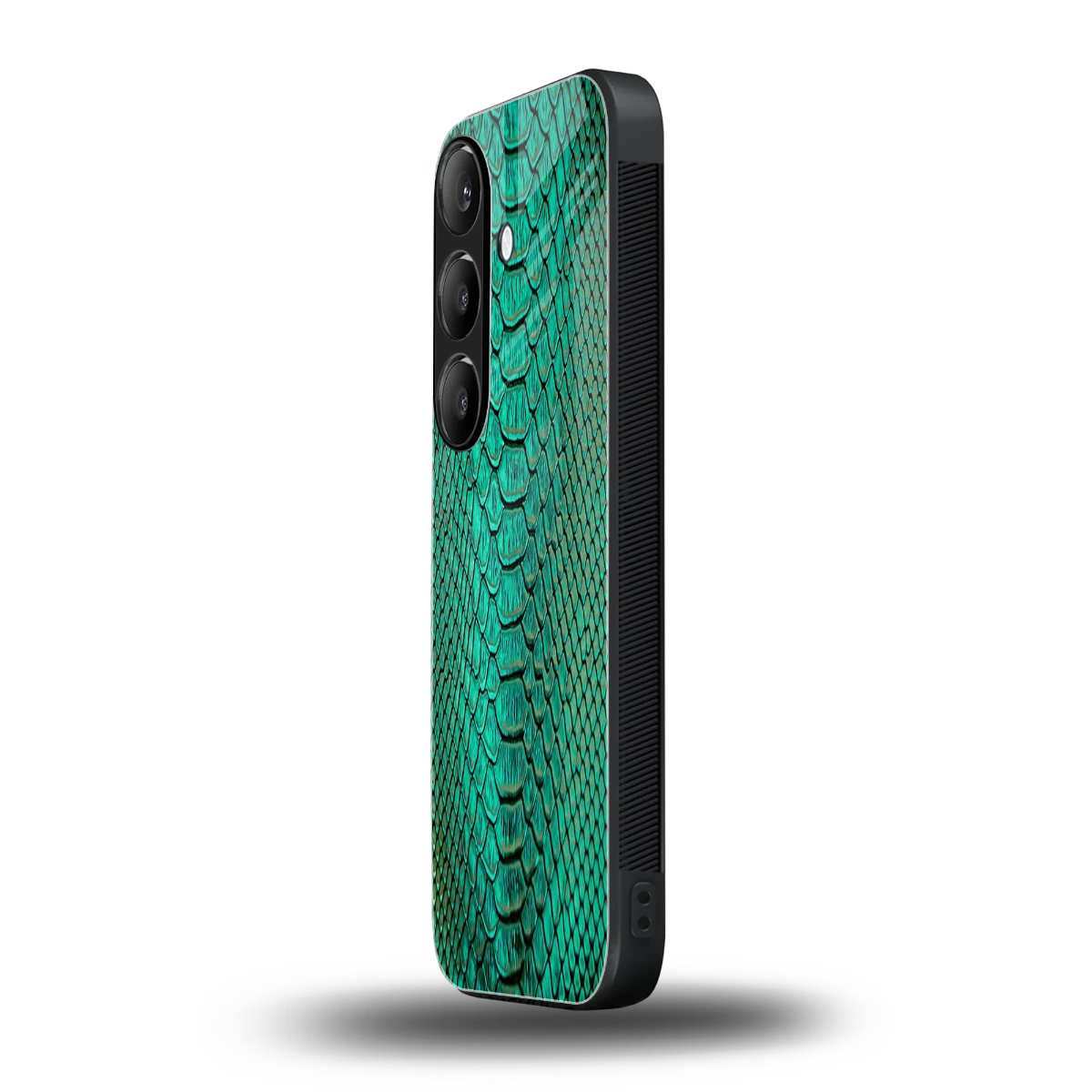Croco Emerald samsung galaxy s24 mobile cover | shockproof glass phone case