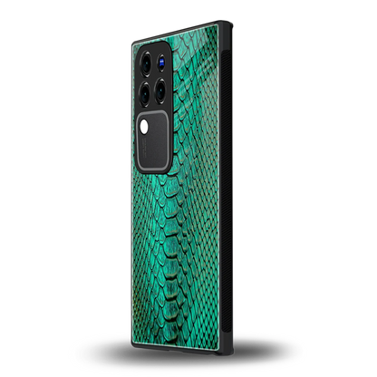 Croco Emeraldvivo v30 pro mobile cover | shockproof glass phone case