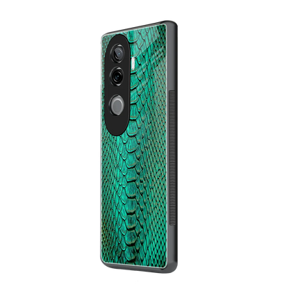 Croco Emerald vivo v40e mobile cover | shockproof glass phone case