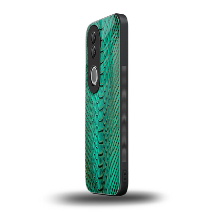 Croco Emerald vivo v50 mobile cover | shockproof glass phone case