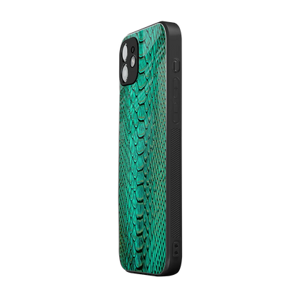Croco Emerald iphone 11 mobile cover | shockproof glass phone case
