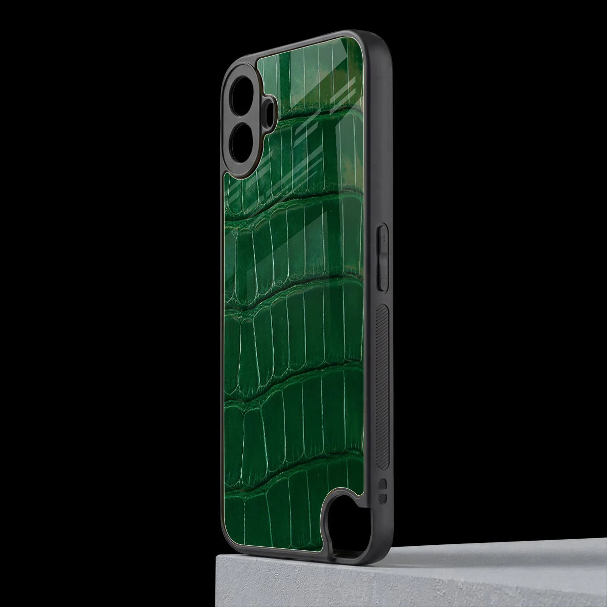 Croco Green cmf nothing phone 1 mobile cover | shockproof glass phone case