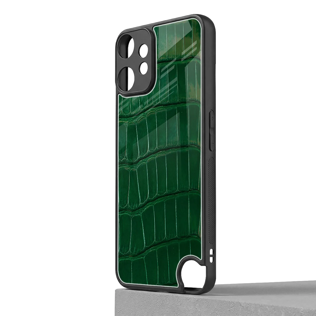 Croco Green cmf nothing phone 2 pro mobile cover | shockproof glass phone case