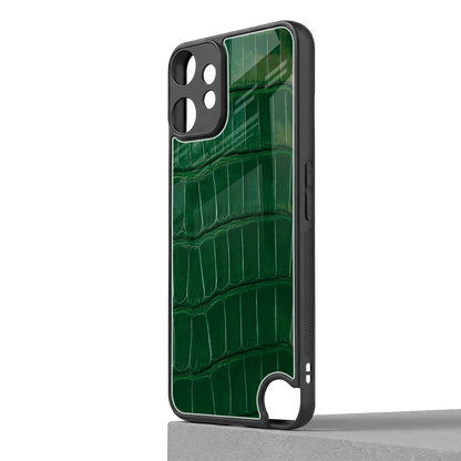 Croco Green cmf nothing phone 2 pro mobile cover | shockproof glass phone case
