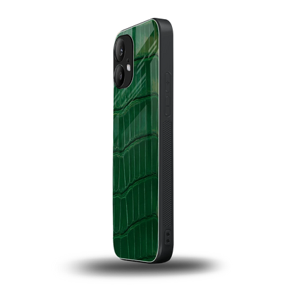 Croco Green nothing phone 2 mobile cover | shockproof glass phone case