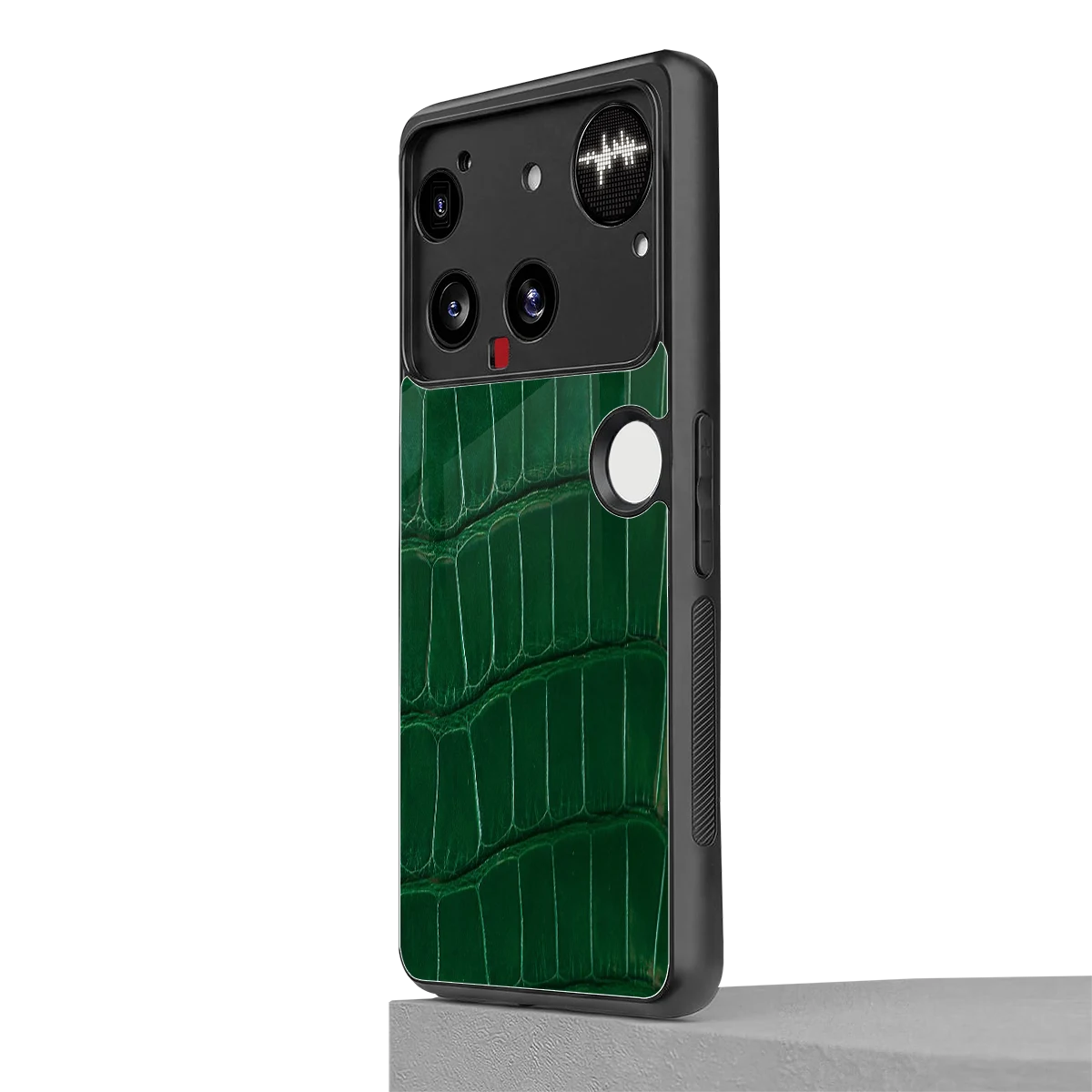 Croco Green nothing phone 3 mobile cover | shockproof glass phone case