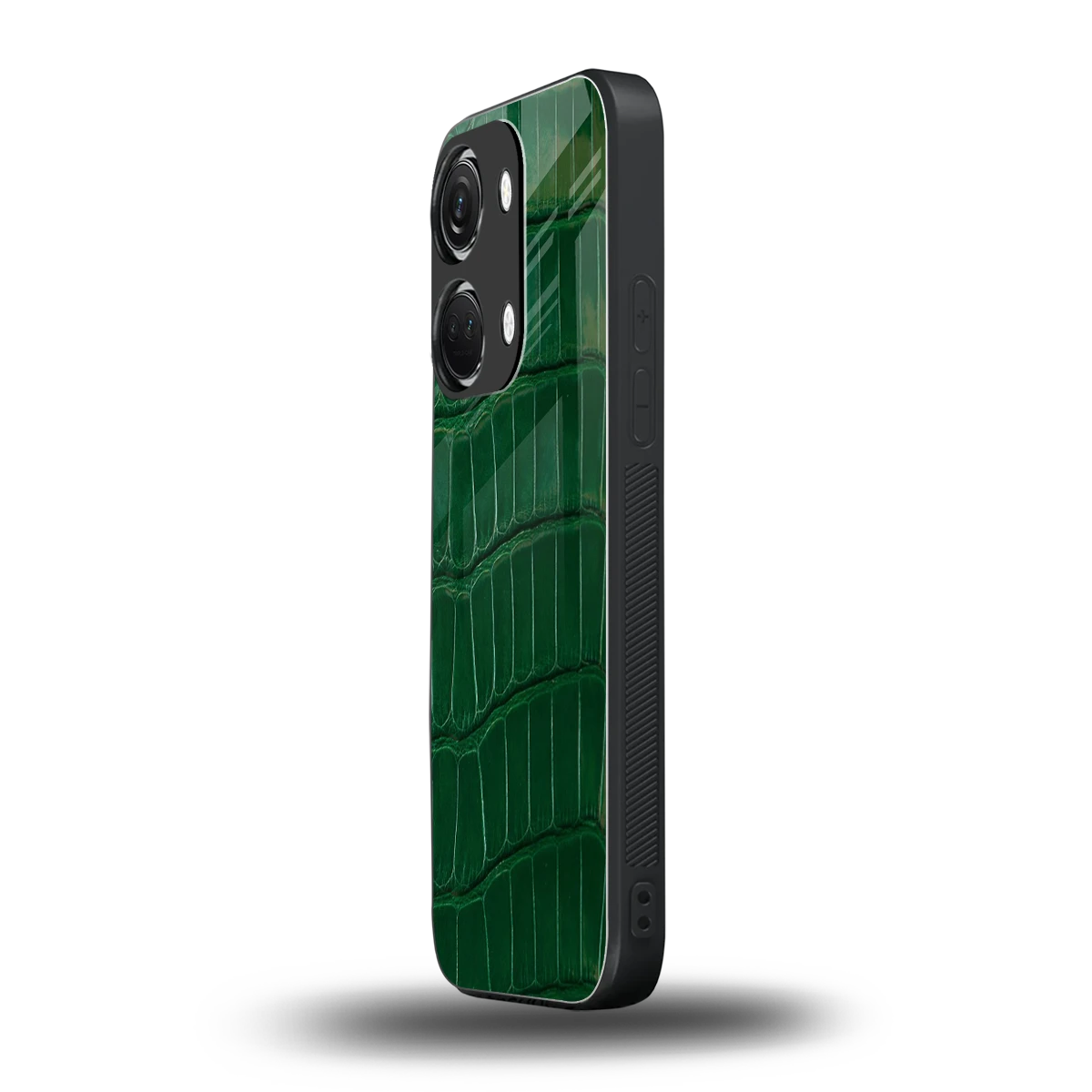 Croco Green oneplus nord 3 mobile cover | shockproof glass phone case