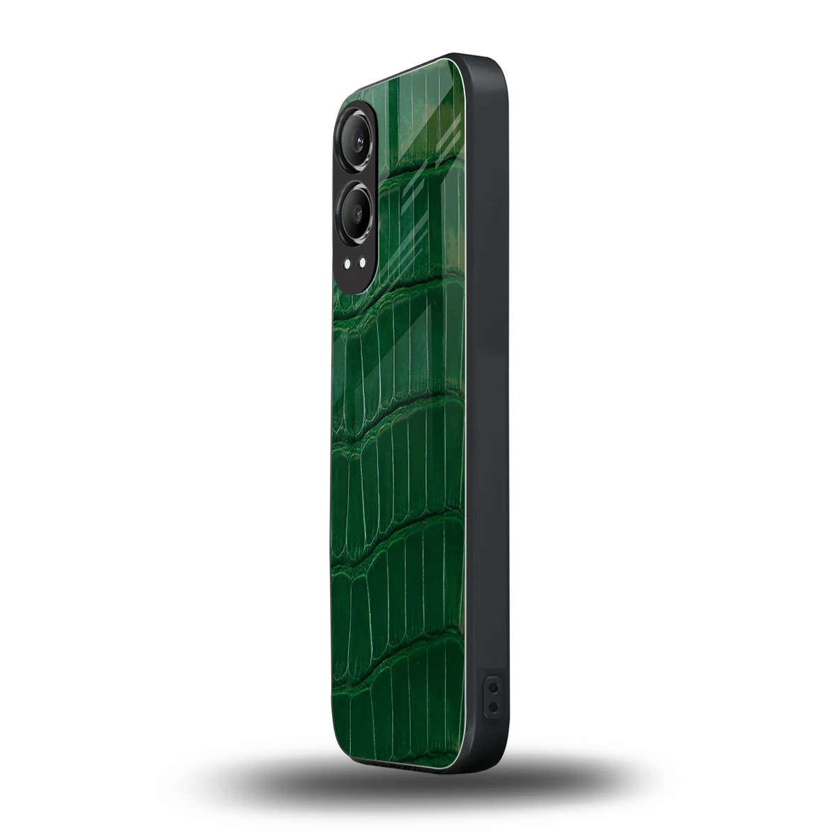 Croco Green oneplus nord ce 4 lite mobile cover | shockproof glass phone case