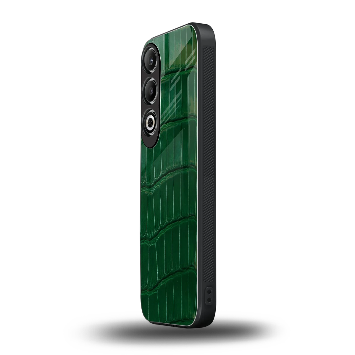 Croco Green oneplus nord ce 4 mobile cover | shockproof glass phone case