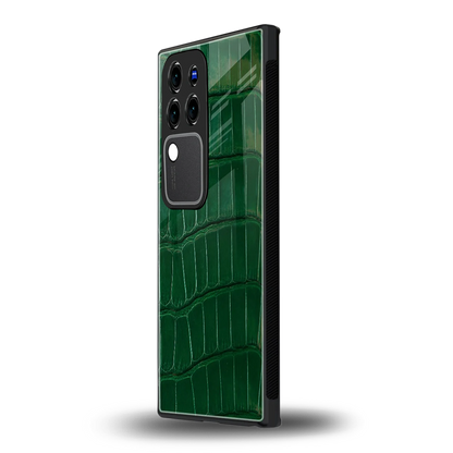 Croco Greenvivo v30 pro mobile cover | shockproof glass phone case