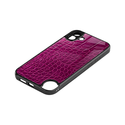 Croco Pink stylish phone case for cmf nothing phone 1 | glossy glass and slim fit