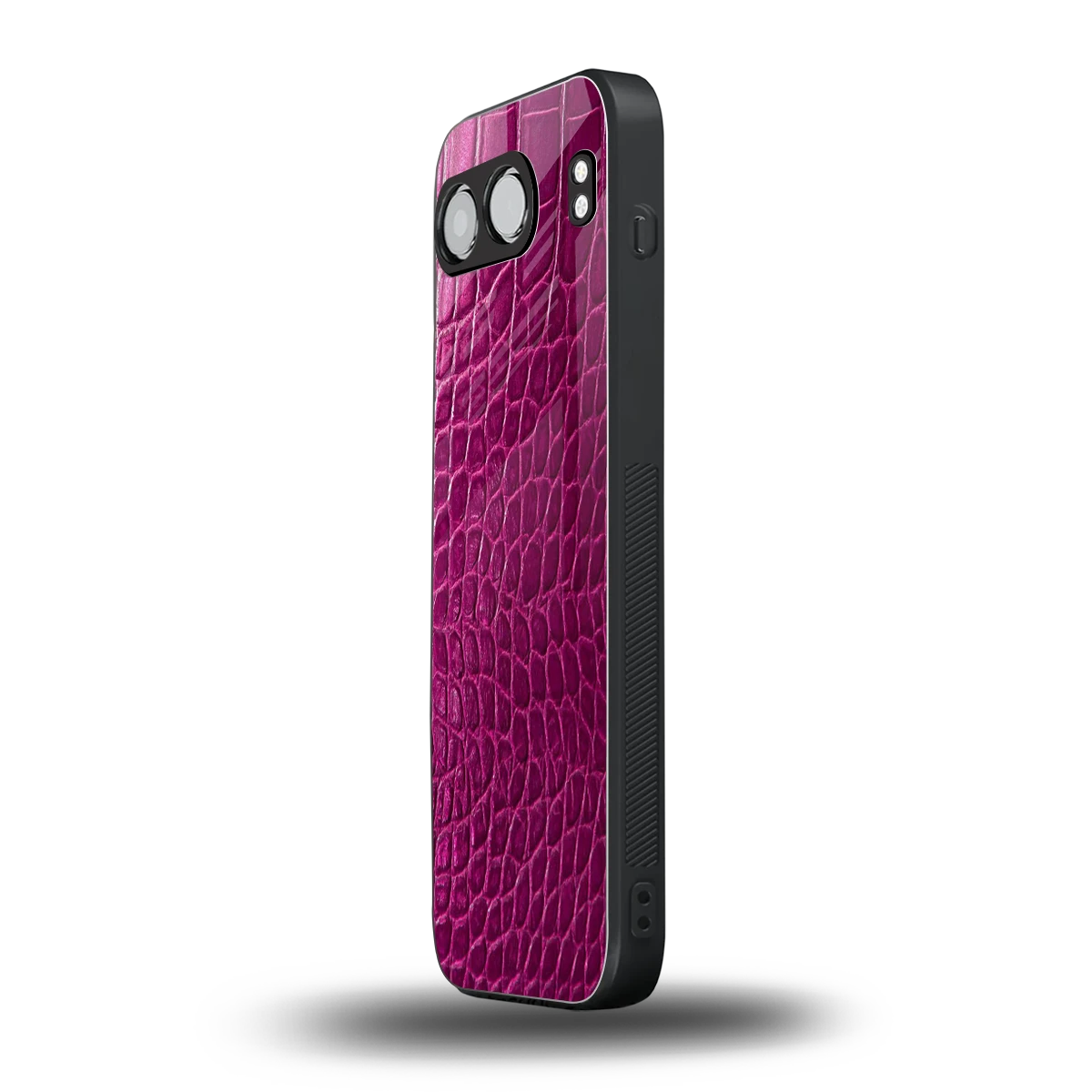Croco Pink oneplus nord 4 mobile cover | shockproof glass phone case