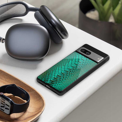 Croco Emerald Phone Case for Iphone 16 | Glass Case