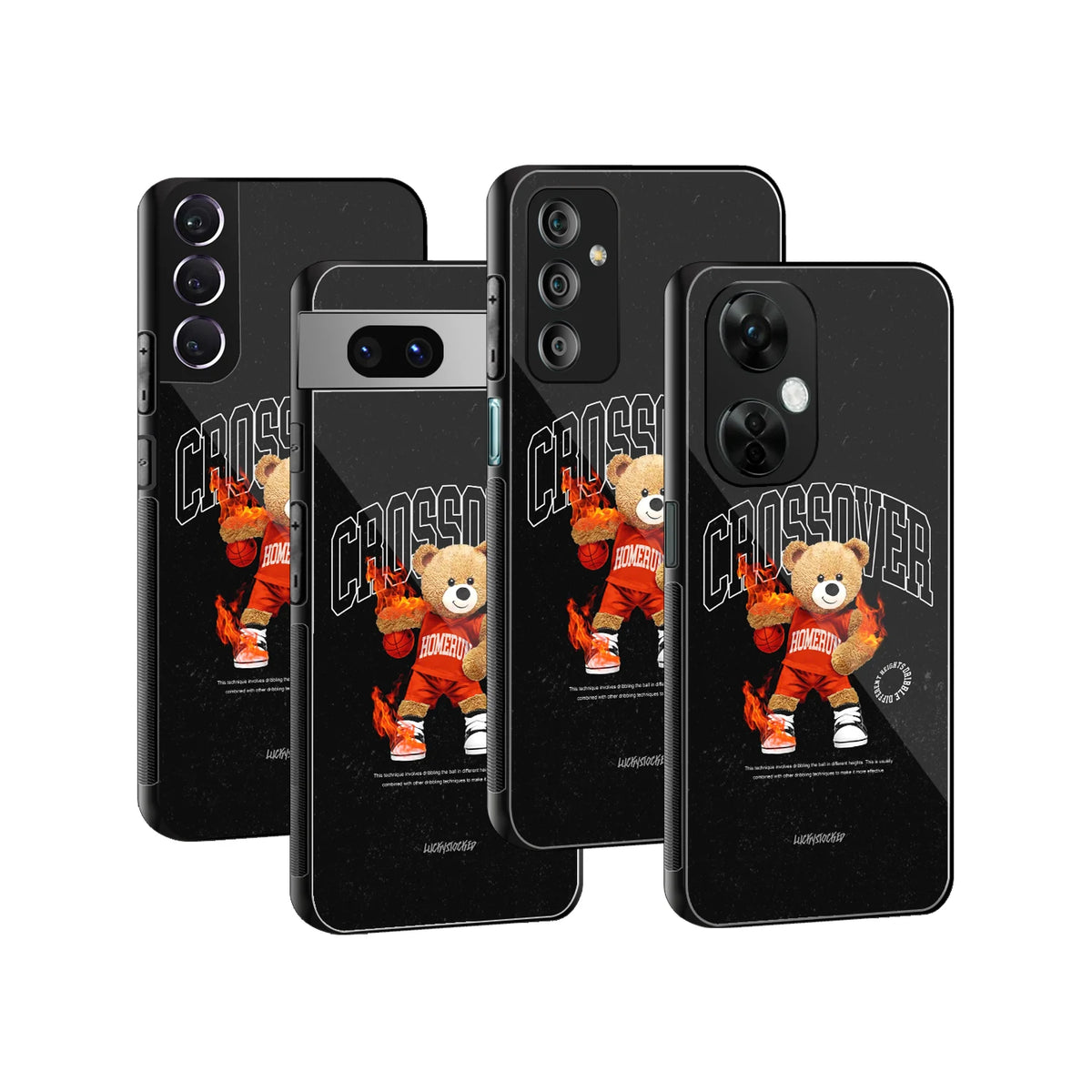 Stylish Glass Back Case for All Smartphones iPhone, Samsung, OnePlus, Pixel, Redmi, Oppo, Vivo, Motorola
