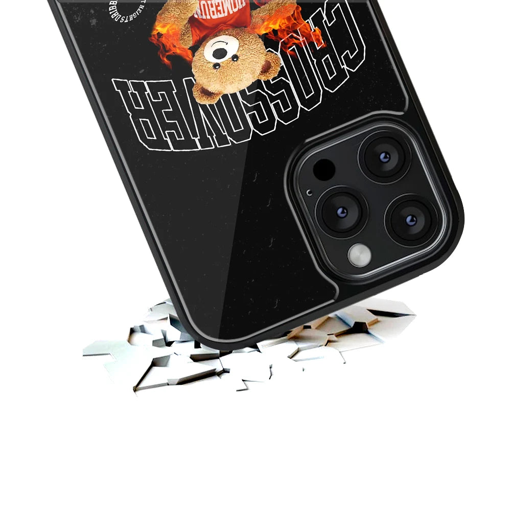 Durable Glass Back Mobile Case for iPhone, Samsung, OnePlus, Google Pixel, Redmi, Vivo, Oppo