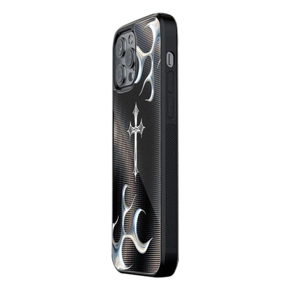 Trendy Glass Back Mobile Case for iPhone, Samsung, Redmi, OnePlus, Google Pixel, Motorola