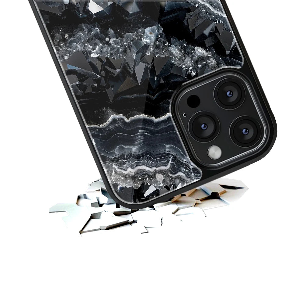 Durable Glass Back Mobile Case for iPhone, Samsung, OnePlus, Google Pixel, Redmi, Vivo, Oppo