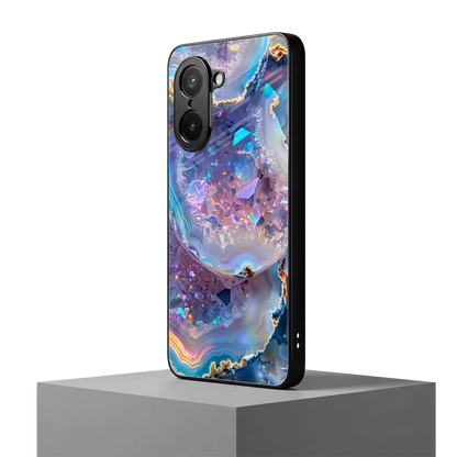 Crystal Veil oneplus nord ce5 5g mobile cover | shockproof glass phone case