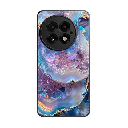 Crystal Veil back phone cover | glass case for oneplus 13