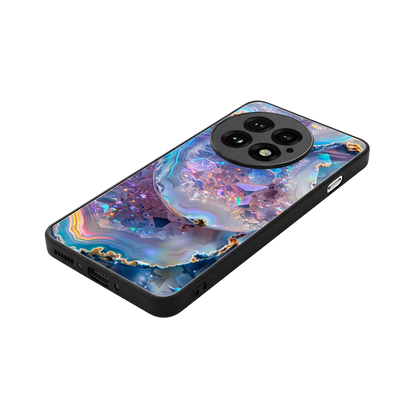 Crystal Veil stylish phone case for oneplus 13 | glossy glass and slim fit