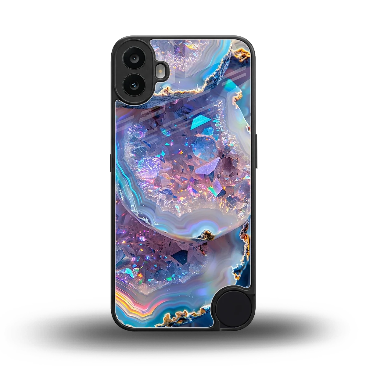 Crystal Veil back phone cover | glass case for cmf nothing phone 1