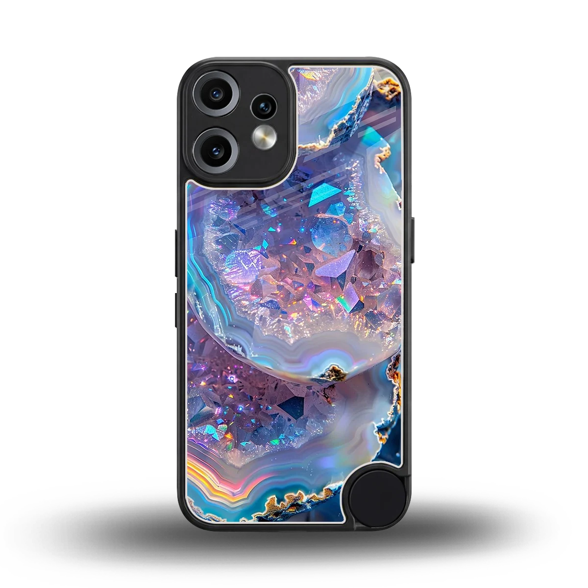 Crystal Veil back phone cover | glass case for cmf nothing phone 2 pro
