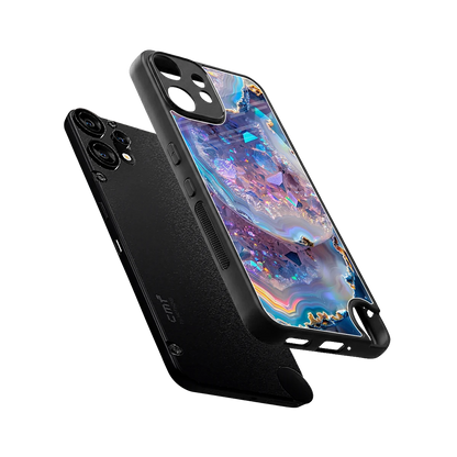 Crystal Veil sleek cmf nothing phone 2 pro cover with tempered glass back and TPU edges