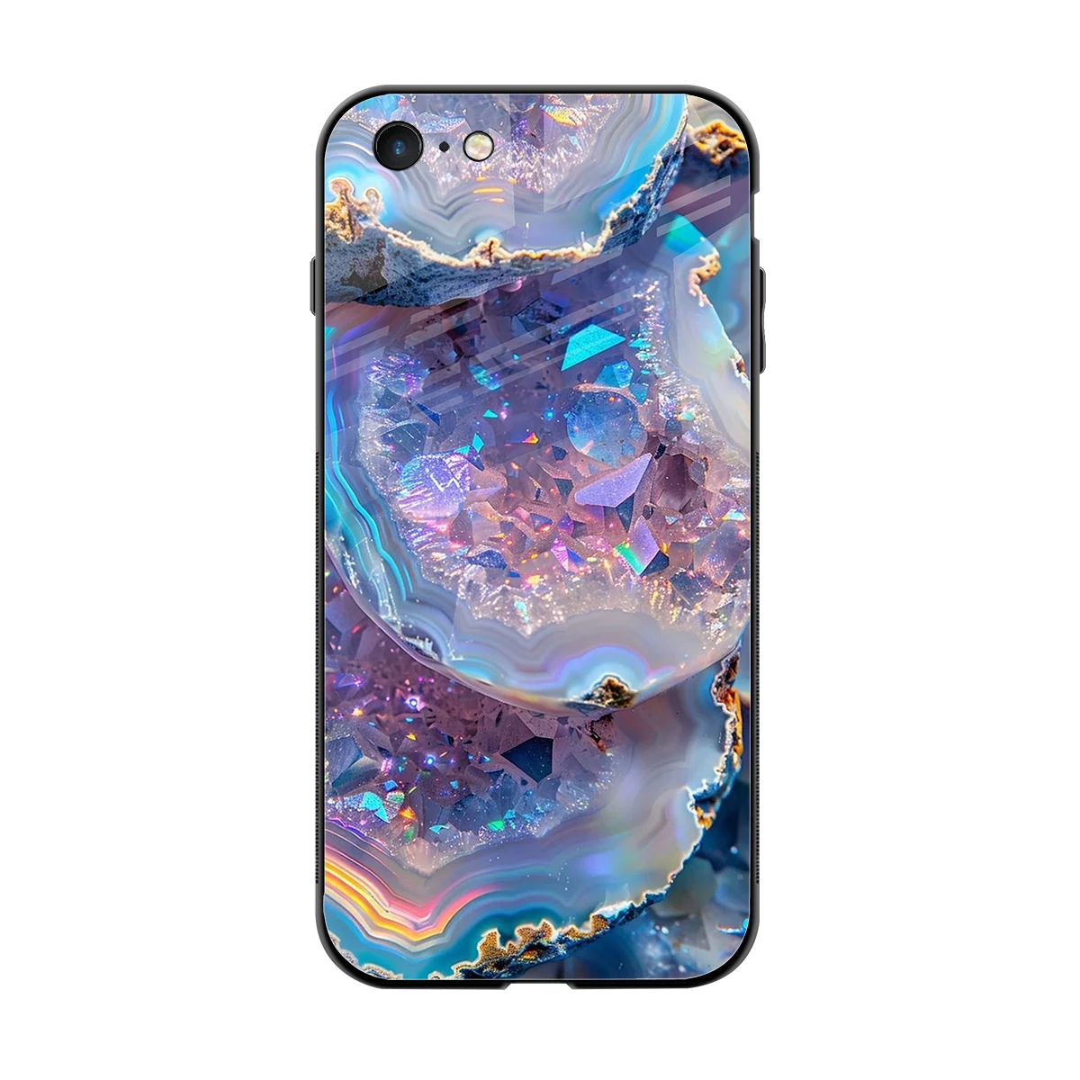 Crystal Veil back phone cover | glass case for iphone 6s plus