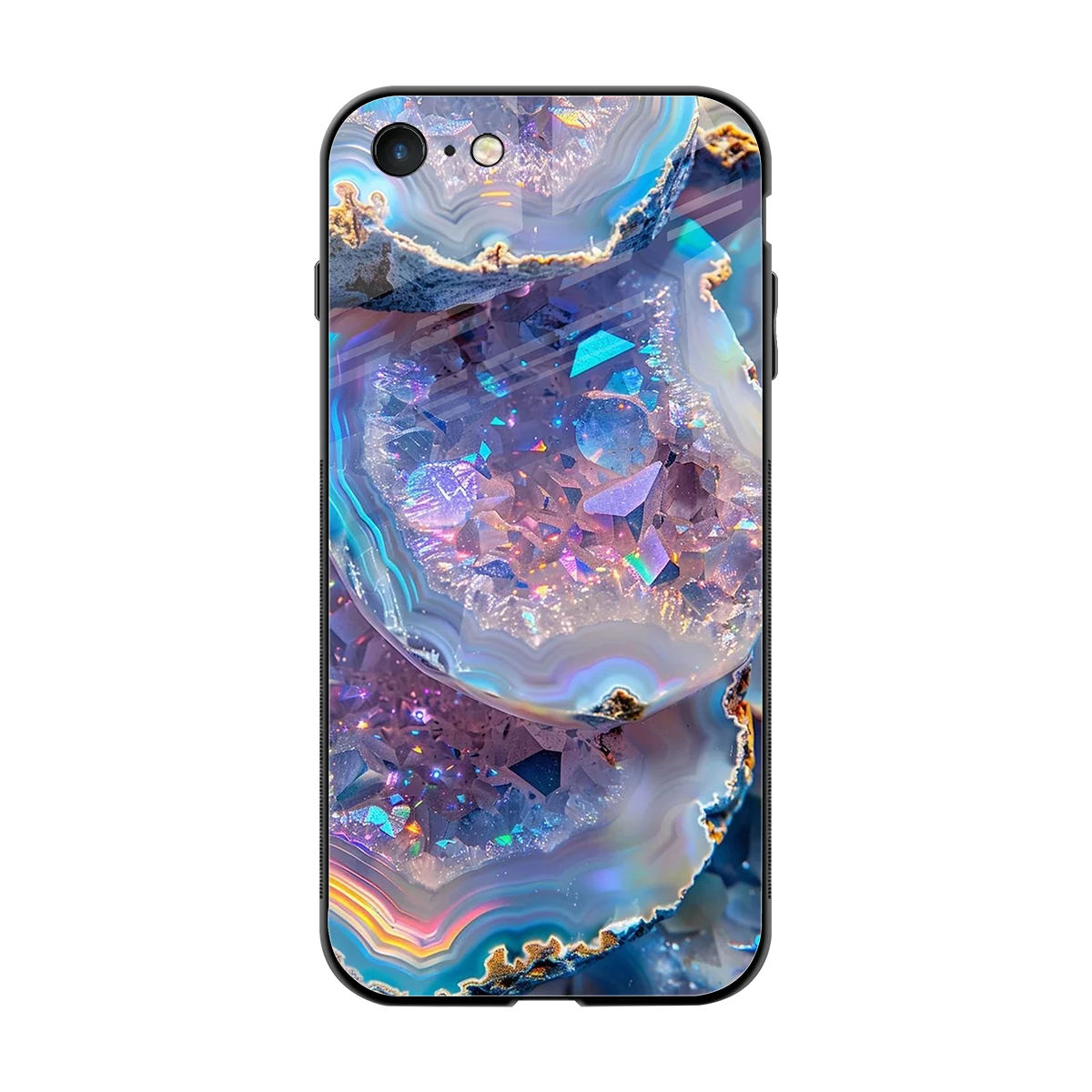 Crystal Veil back phone cover | glass case for iphone 7