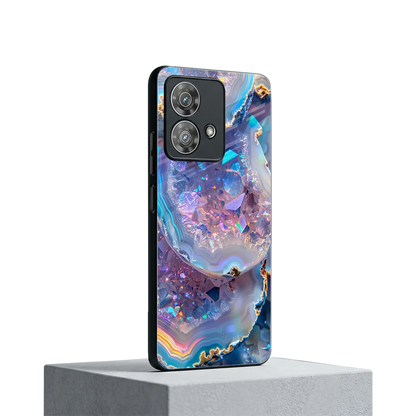 Crystal Veil motorola edge 40 neo 5g mobile cover | shockproof glass phone case
