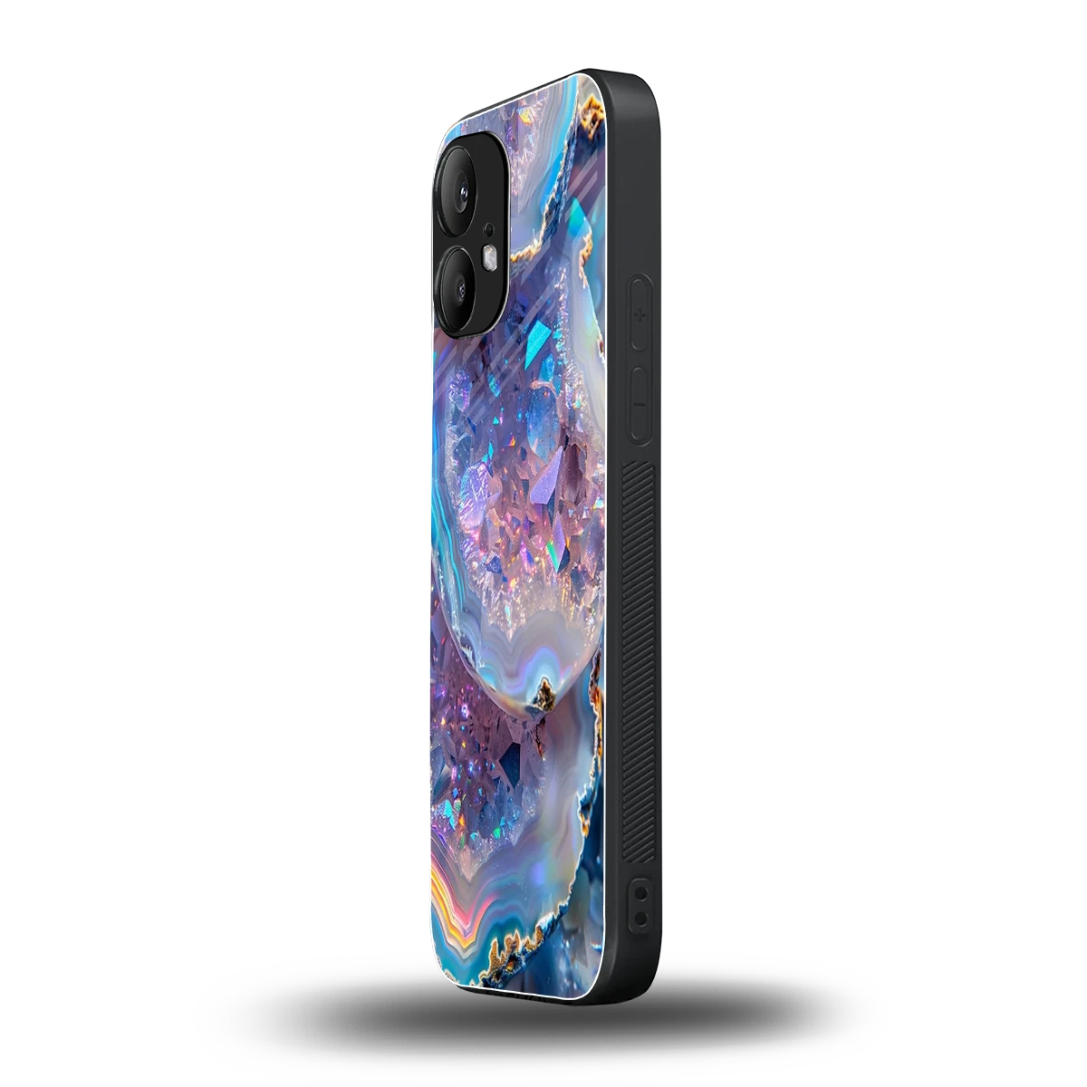 Crystal Veil nothing phone 2 mobile cover | shockproof glass phone case