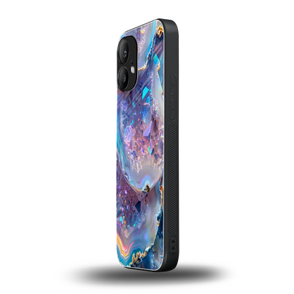 Crystal Veil nothing phone 2 mobile cover | shockproof glass phone case