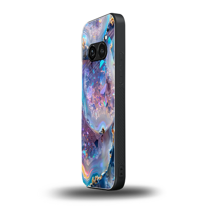Crystal Veil nothing phone 2a plus mobile cover | shockproof glass phone case