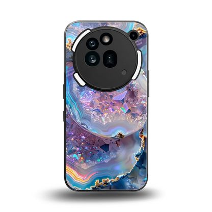 Crystal Veil back phone cover | glass case for nothing phone 3a pro