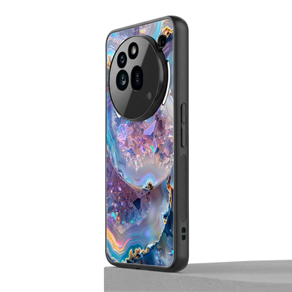 Crystal Veil nothing phone 3a pro mobile cover | shockproof glass phone case