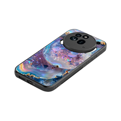 Crystal Veil stylish phone case for nothing phone 3a pro | glossy glass and slim fit