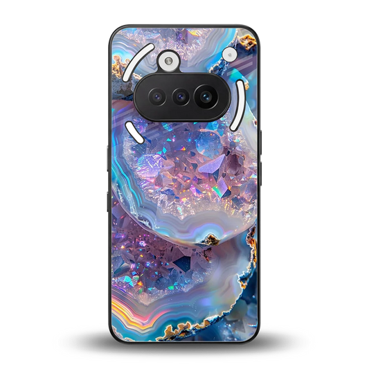 Crystal Veil back phone cover | glass case for nothing phone 3a